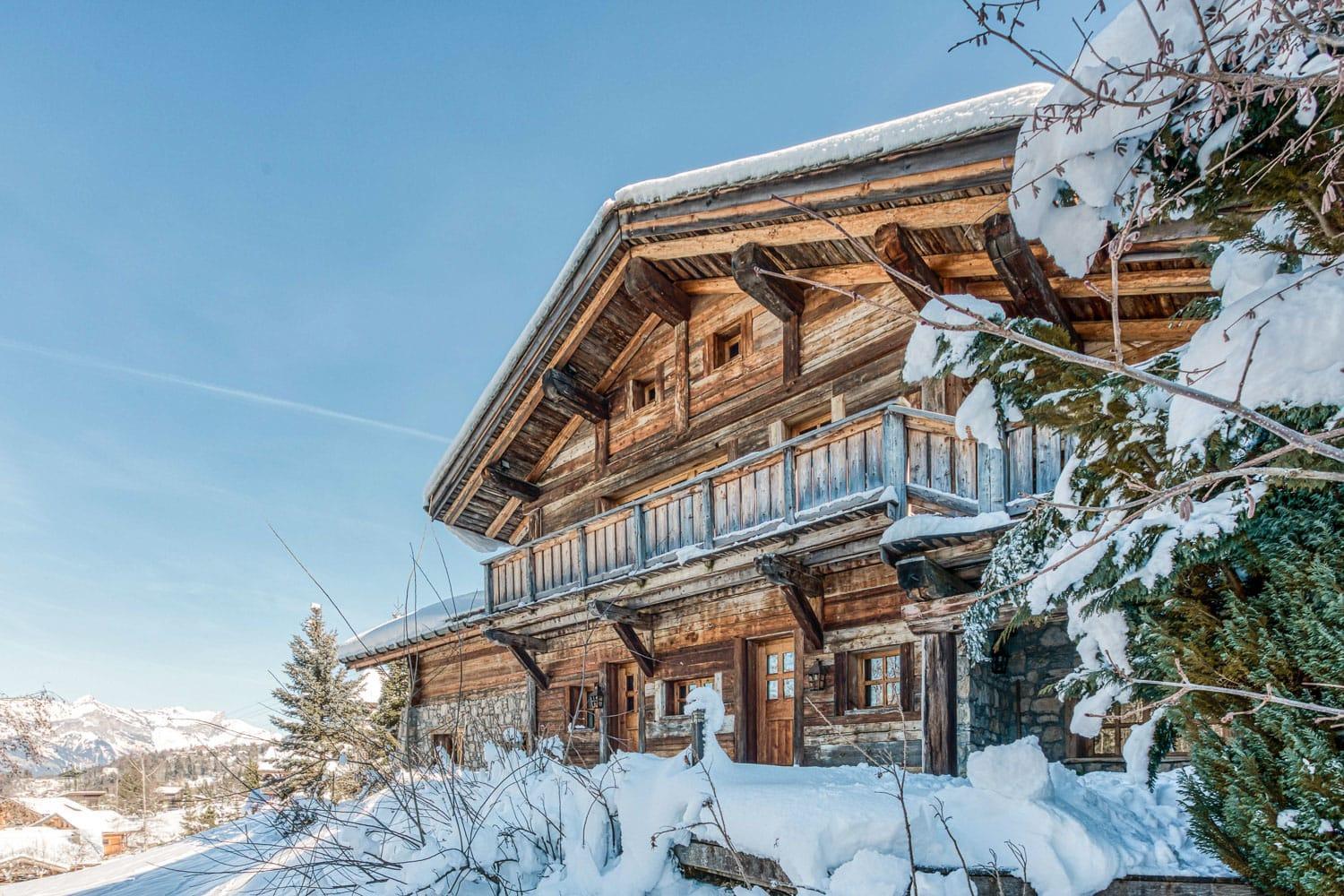 Chalet Edelweiss Megève Exterior foto