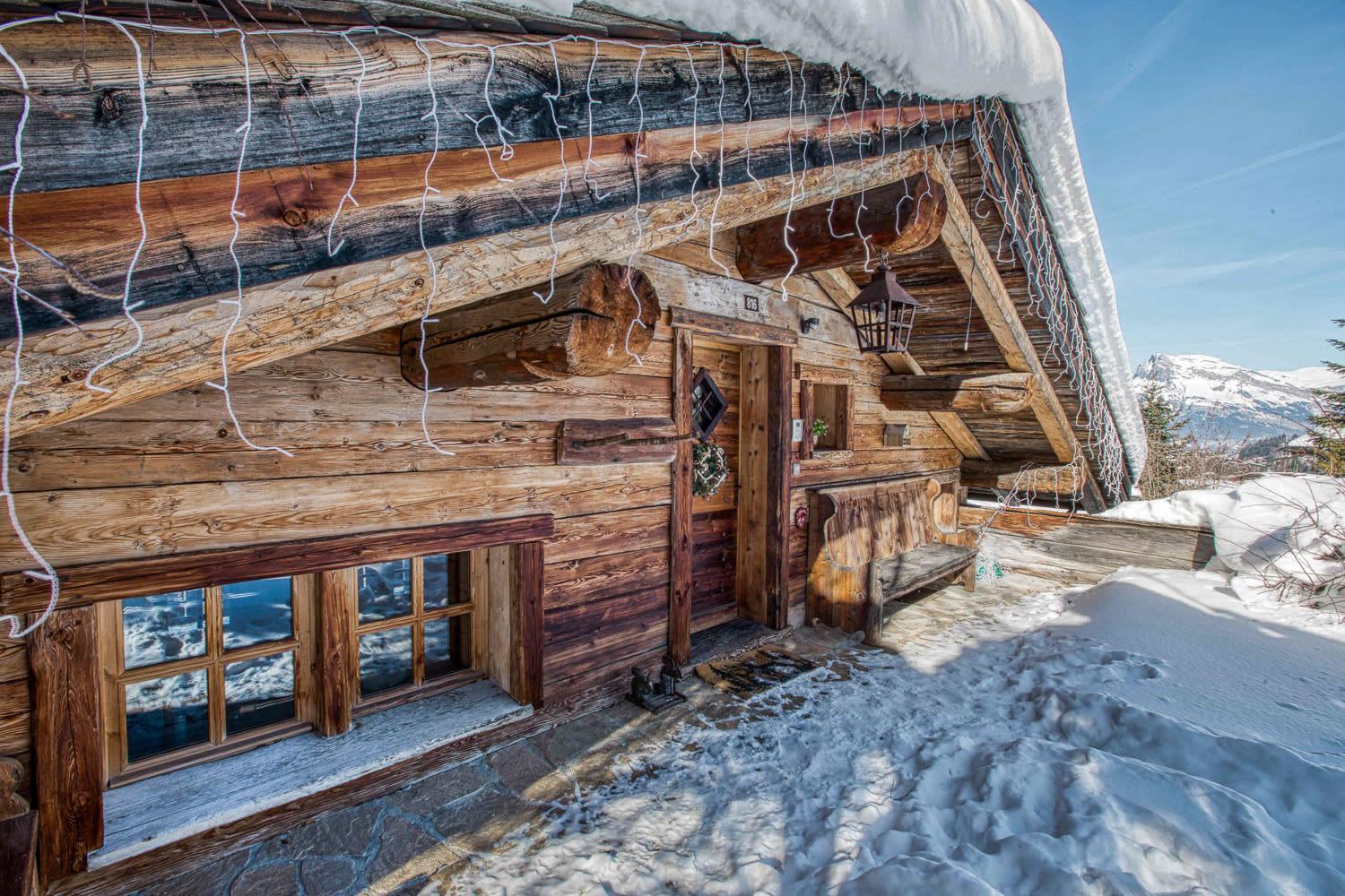 Chalet Edelweiss Megève Exterior foto