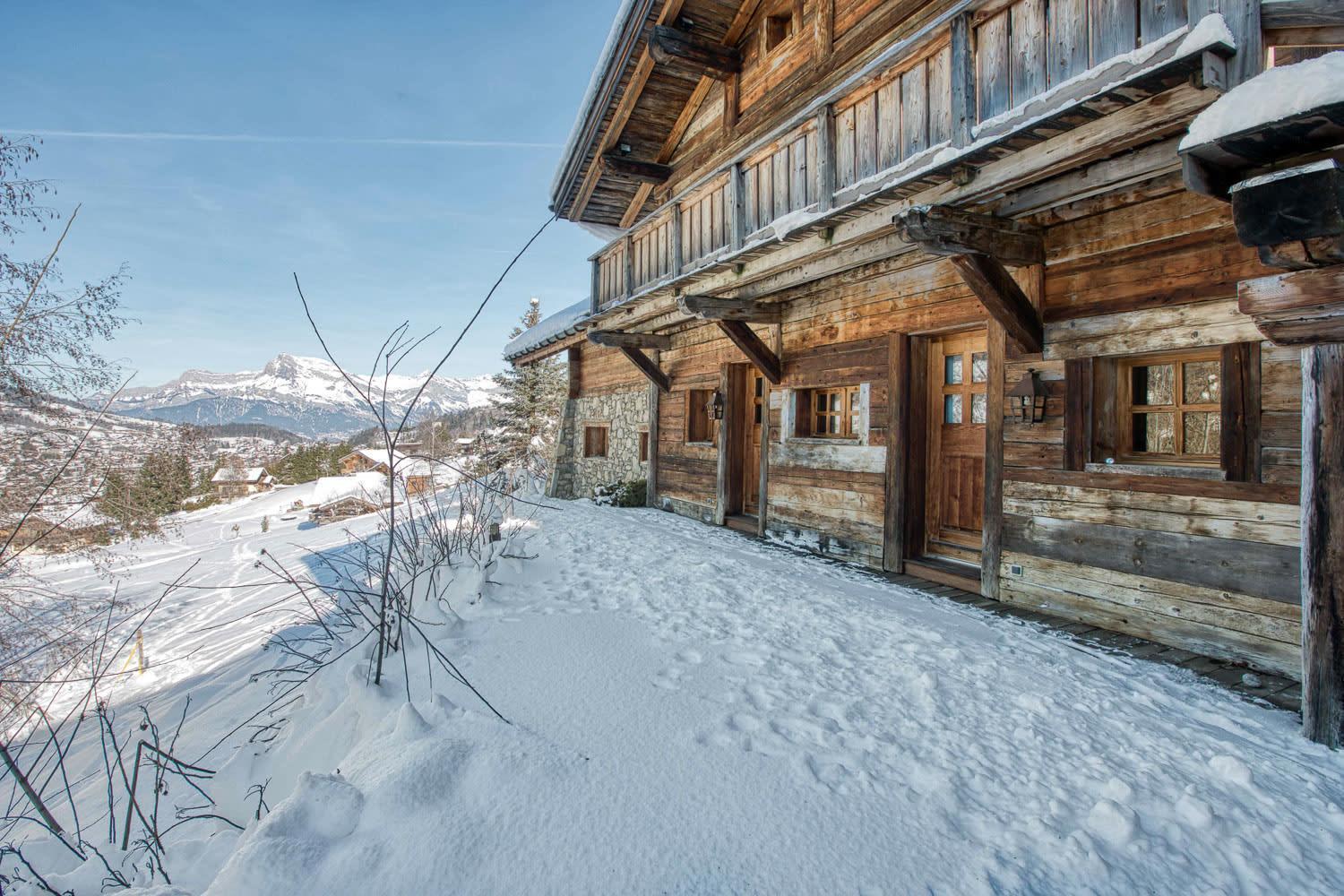 Chalet Edelweiss Megève Exterior foto